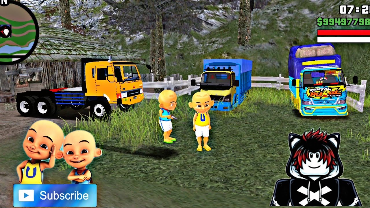 Upin dan Ipin Pergi Ke Bengkel Untuk Membawa Truk Oleng ‼️ CS UPIN