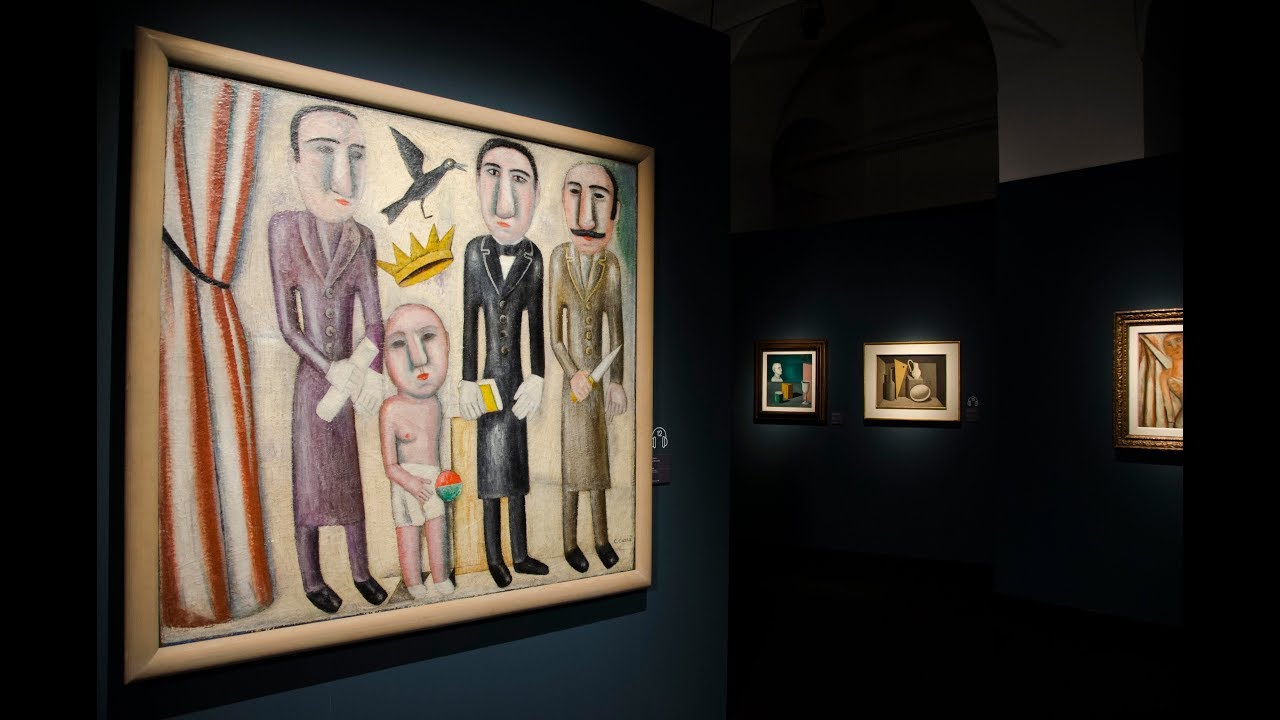 Carlo Carr&agrave; a Palazzo Reale - Milano - Interviste a Maria Cristina Bandera e Luca Carr&agrave;
