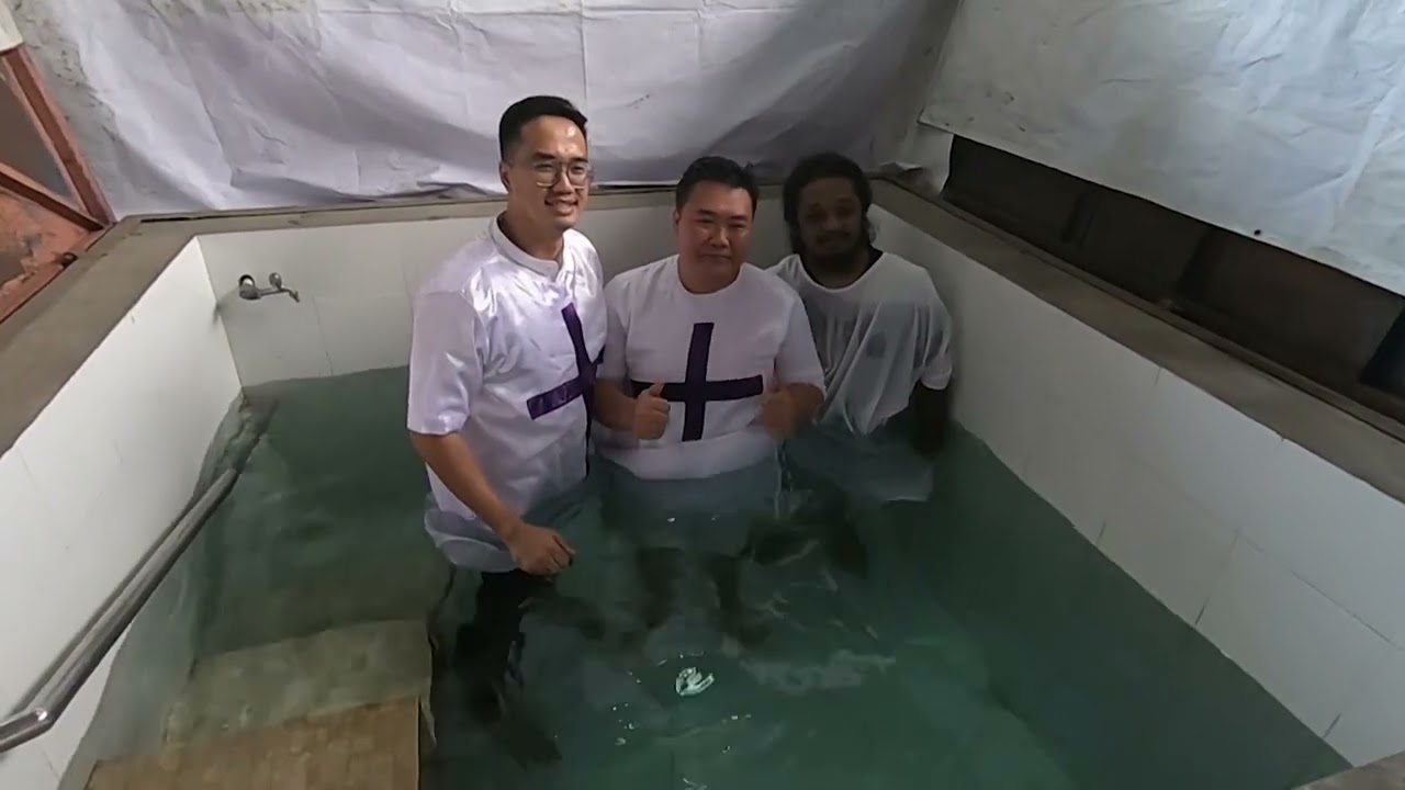 BAPTISAN AIR GBI CORNERSTONE, HARAPAN INDAH