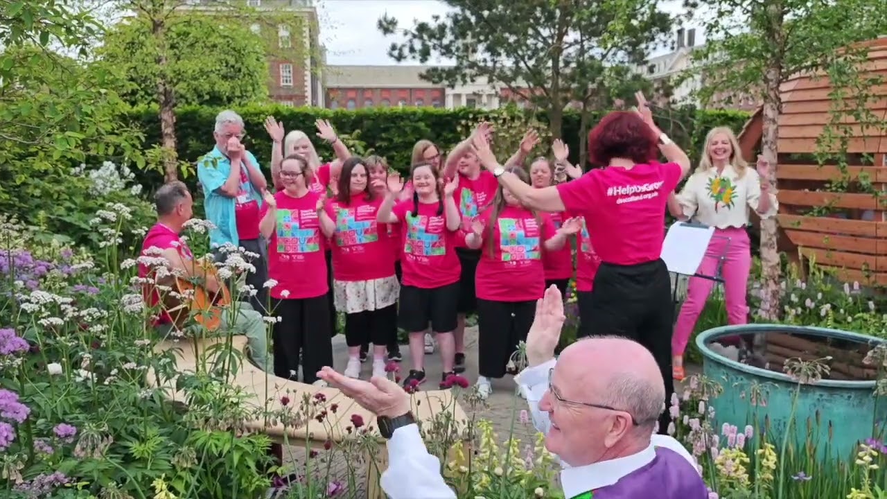 Down’s Syndrome Scotland’s Choir 21 sings 