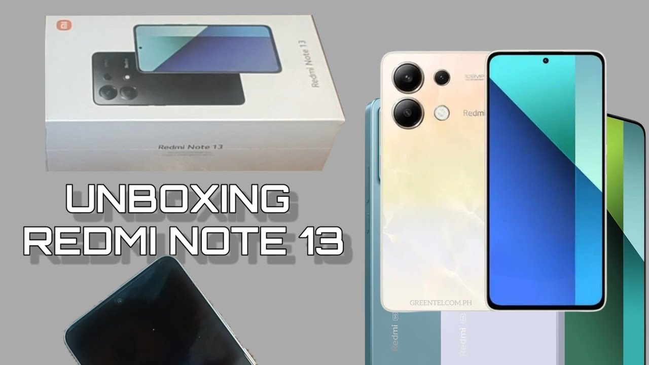 Redmi Note 13 Ocean Sunset Unboxing