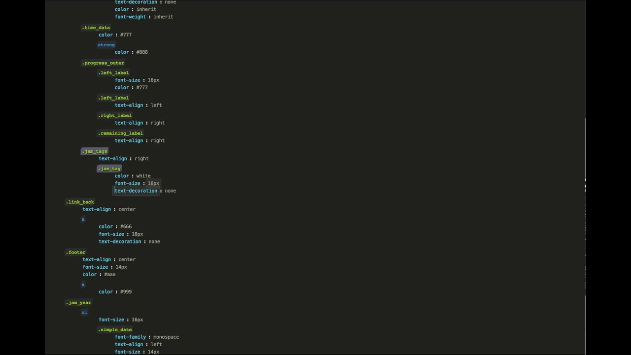 experimental SCSS/Sass/CSS Editor which works on abstract syntax tree