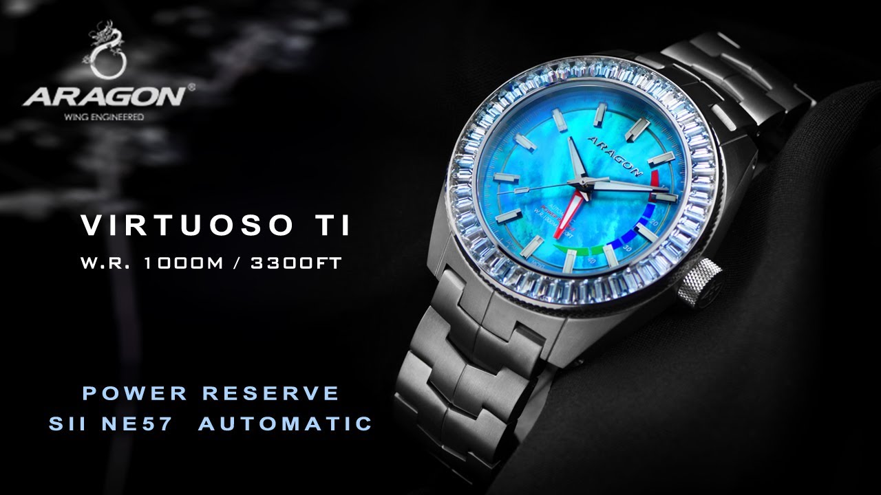 ARAGON&reg; Virtuoso Titanium NE57 Gemstone Limited Edition