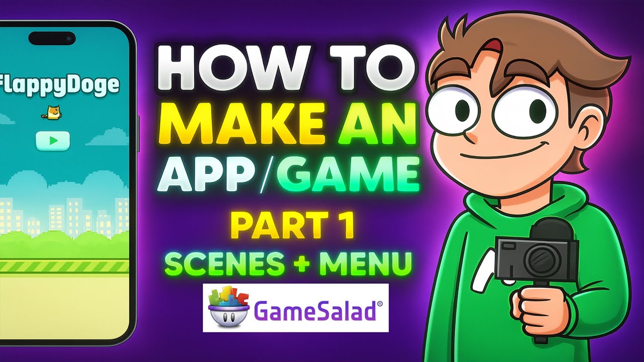 How To Make An Easy App or Game In GameSalad