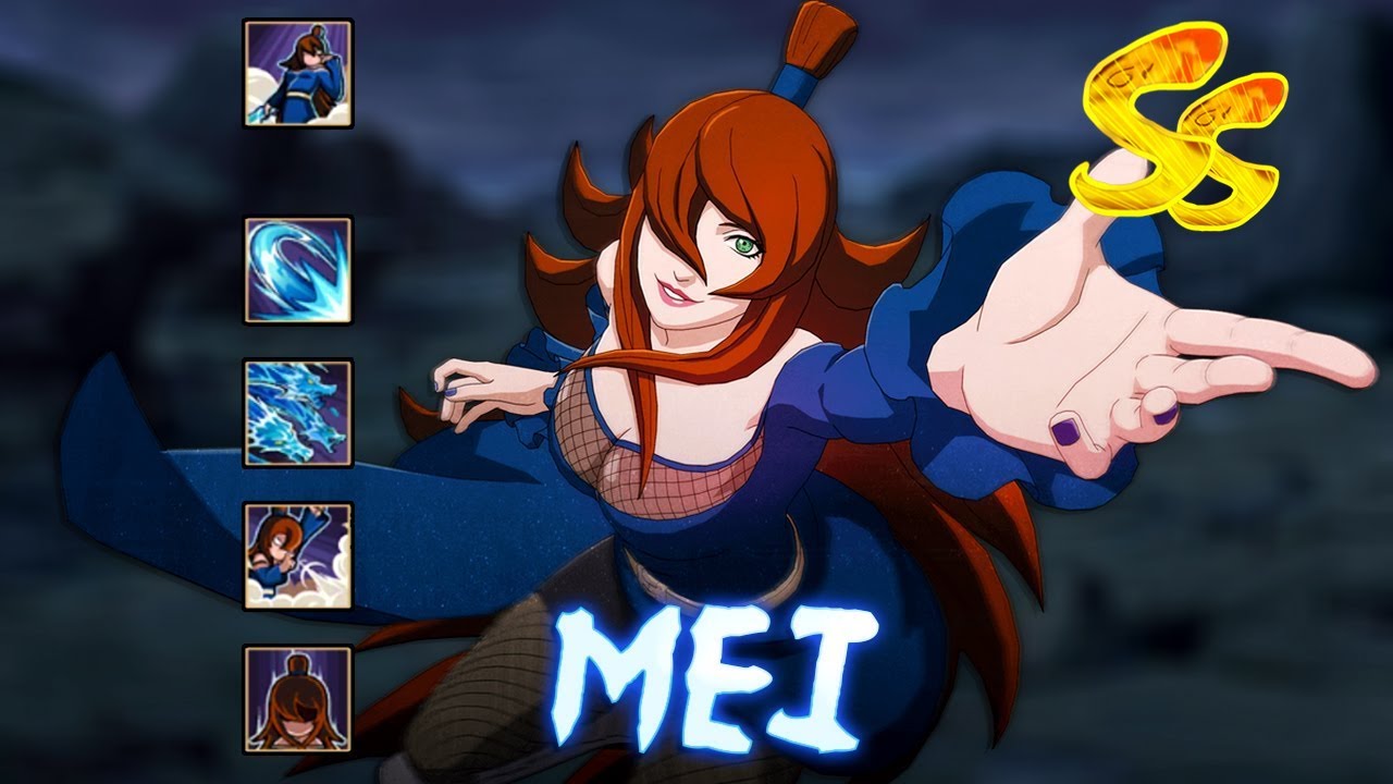 NARUTO ONLINE MOBILE - MEI TERUMI GAMEPLAY
