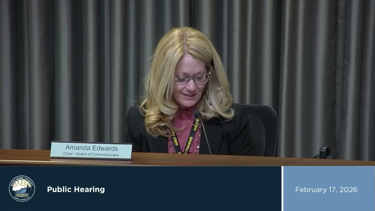 Regular Meeting of The Buncombe County Board of Commissioners | February 17, 2026