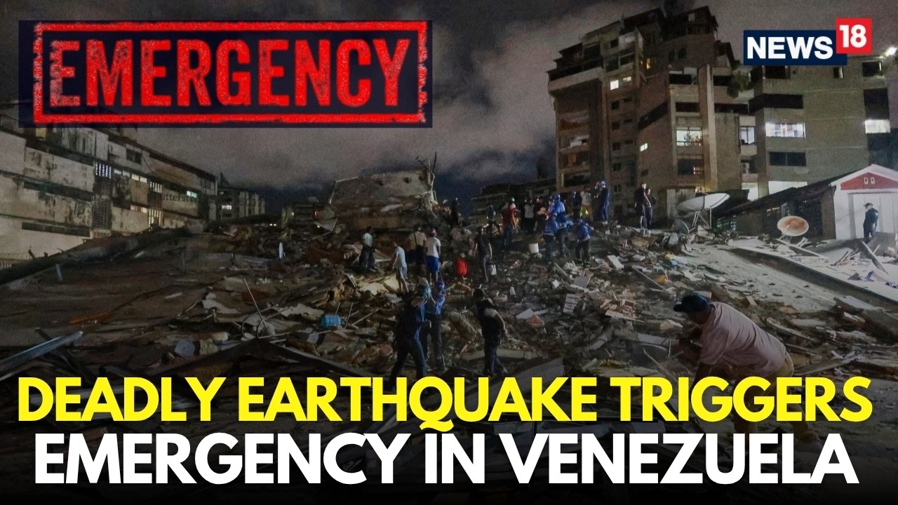 Venezuela Earthquake LIVE | Venezuela Declares State Of Emergency | Venezuela News Today | N18G