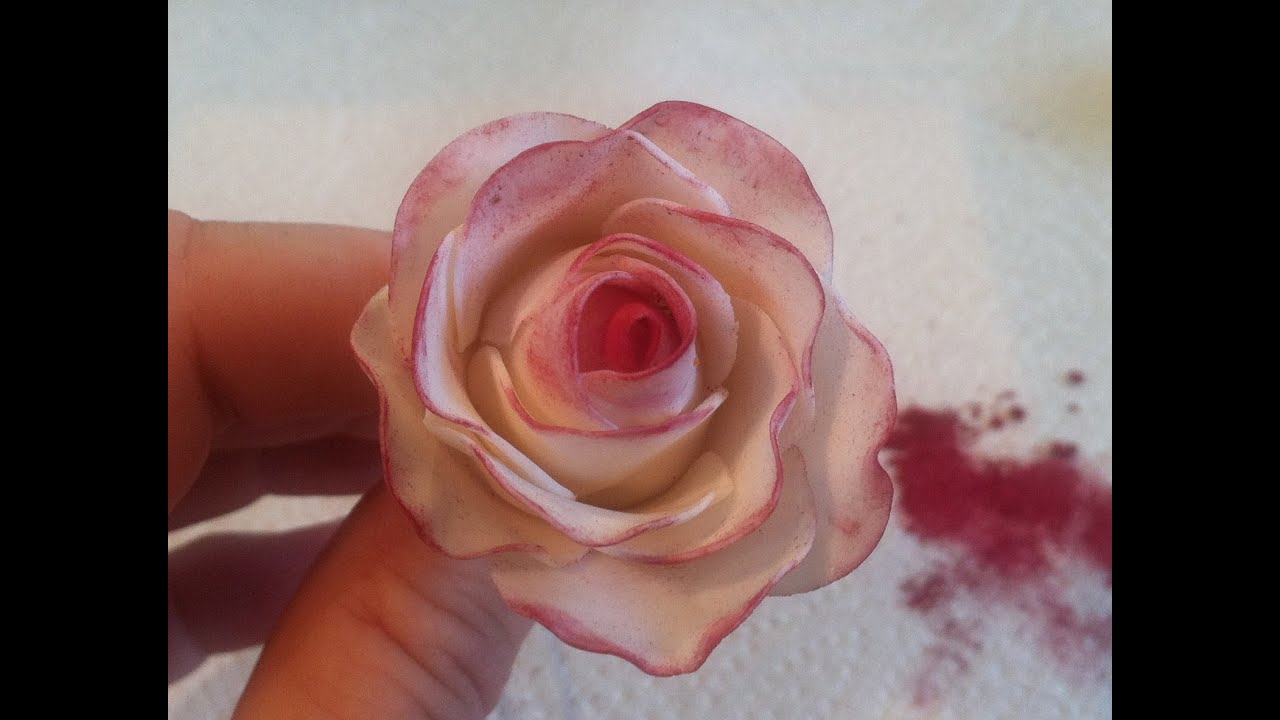 How to Make a Gum Paste Rose