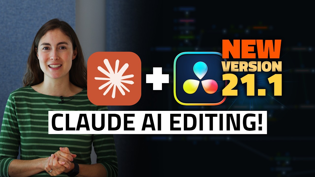 DaVinci Resolve 21.1: ЛУЧШАЯ новая функция протестирована &mdash; AI-монтаж с Claude и ChatGPT