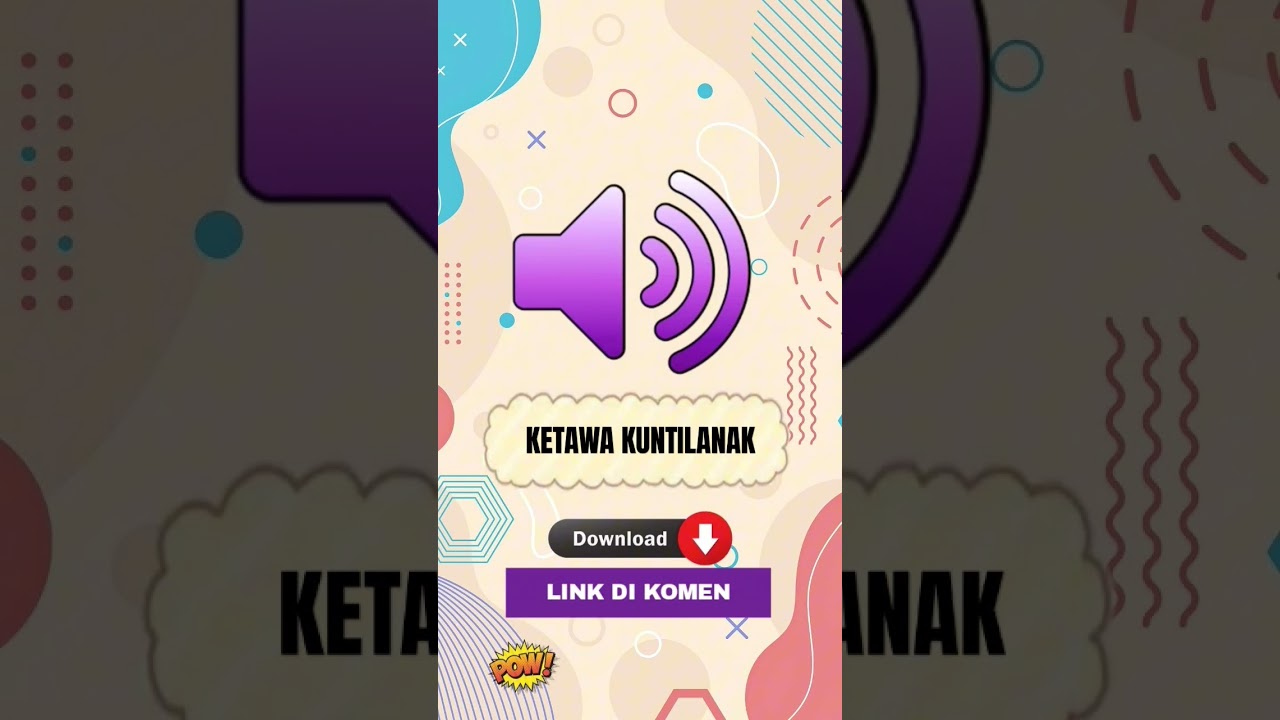 KETAWA KUNTILANAK SOUND EFFECT. #shorts