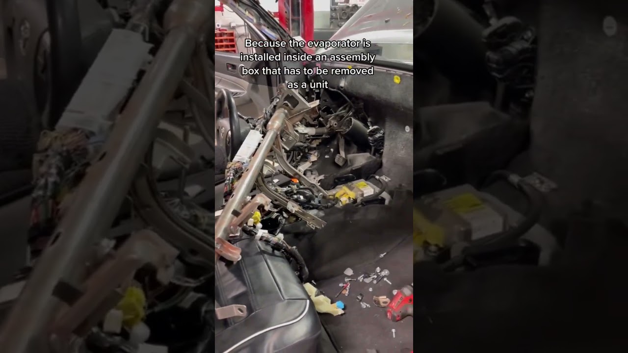 Evaporator replacement on a Toyota Tacoma | Warranty pay | Is it worth it?