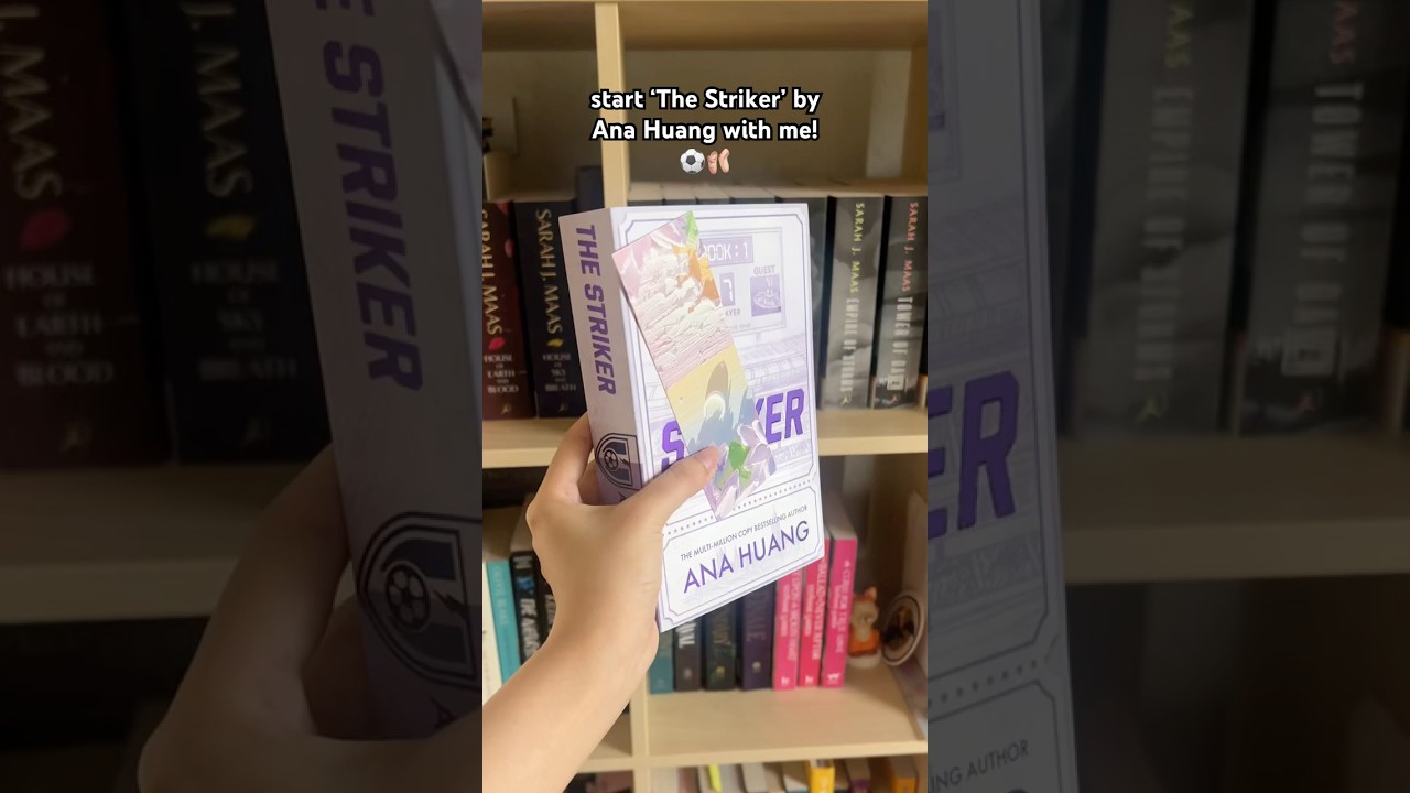 The Striker by Ana Huang ⚽️🩰 #booktube #books #reading #anahuang