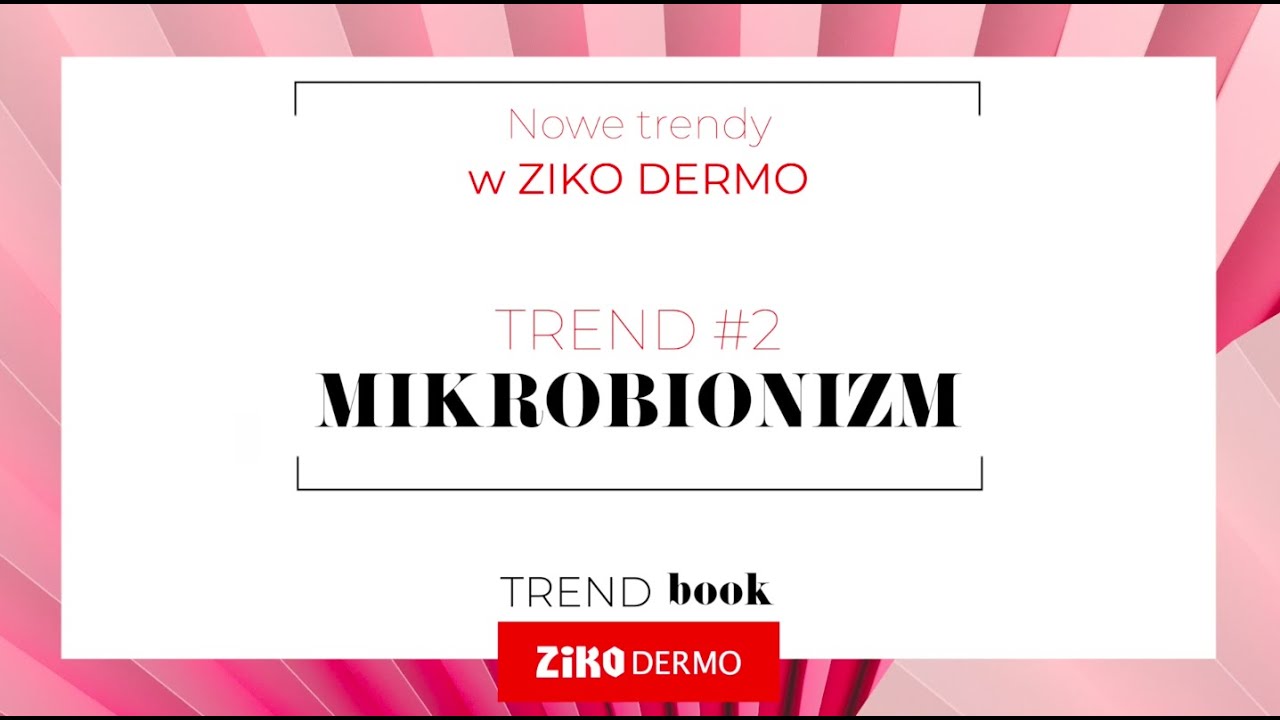 Trendy kosmetyczne 2020 - Mikrobionizm