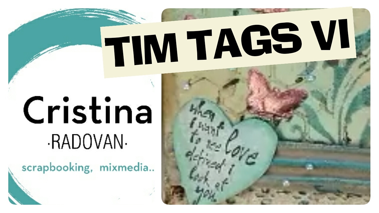 DISTRESS CRAYONS. TIM TAGS VI