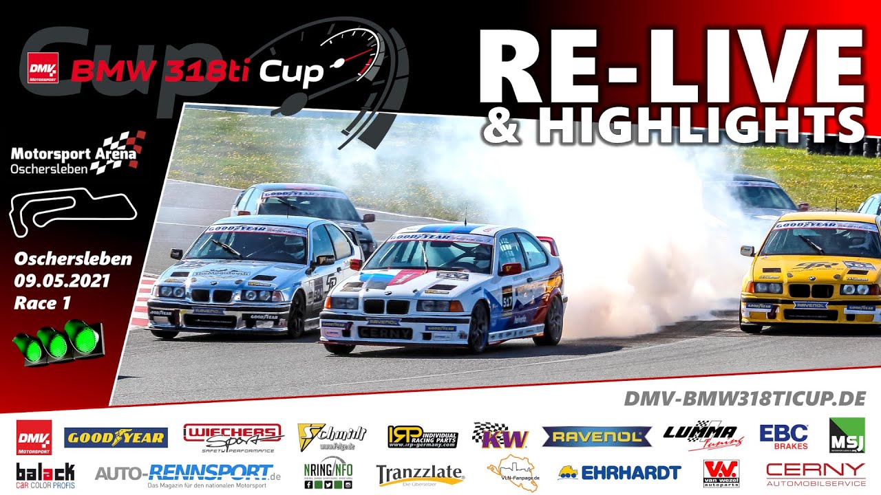 RE-LIVE & Highlights | Race 1 - Oschersleben 2021 | DMV BMW 318ti Cup