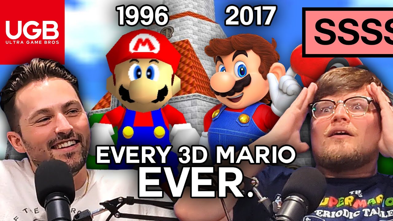 3D Super Mario Games | Ultra Game Bros #012