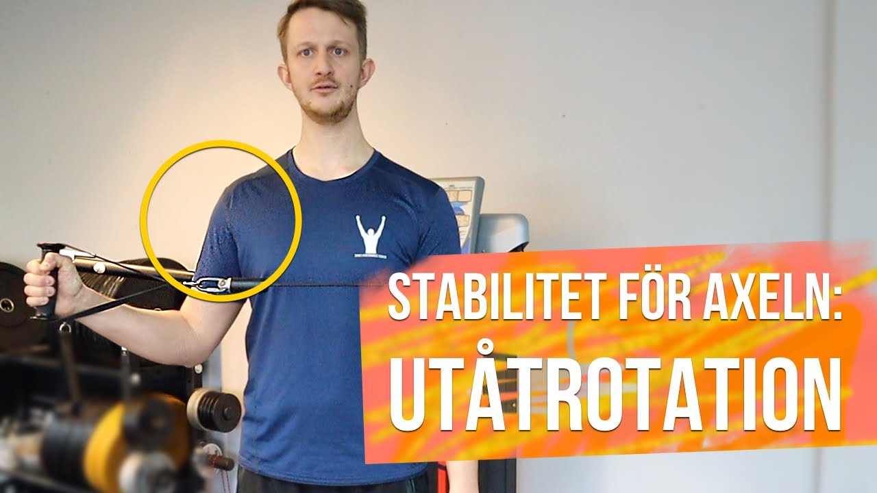 Utåtrotation - Stabilitet för axeln