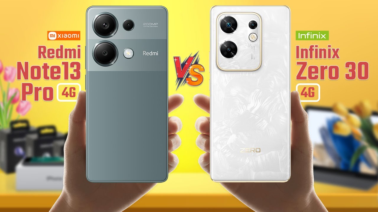 Redmi Note 13 Pro 4G Vs Infinix Zero 30 4G
