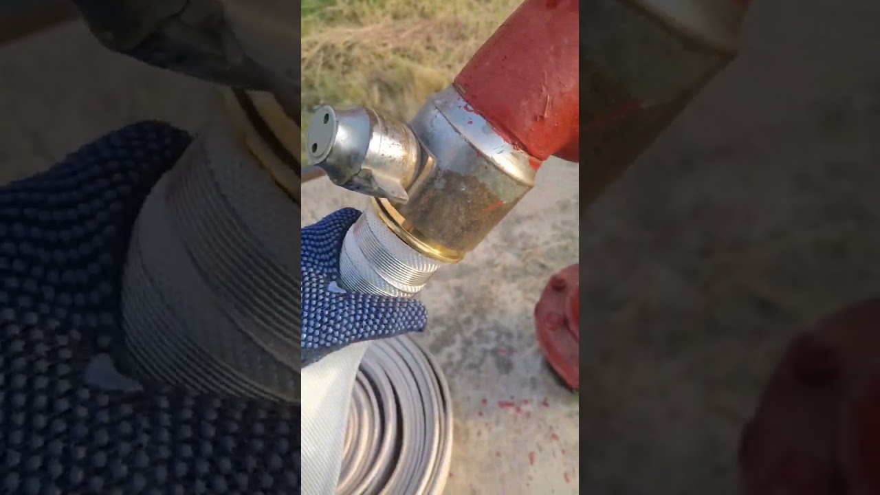 New fire hose pipe inspection 