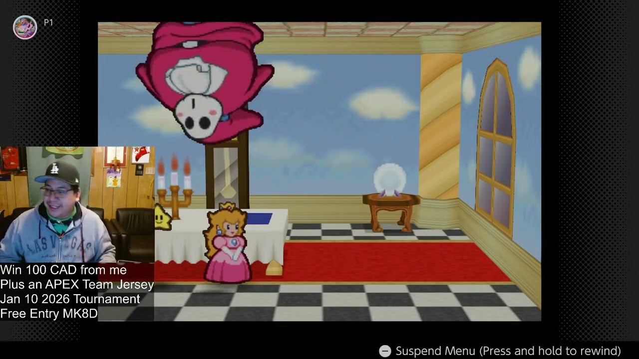 We back in paper mario