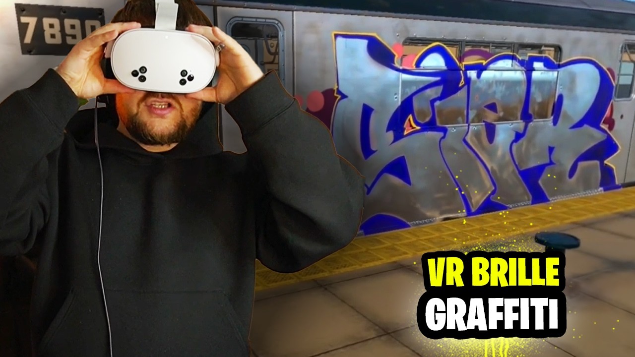 VR GRAFFITI TRAIN MALEN (geht komplett schief) | KINGSPRAY