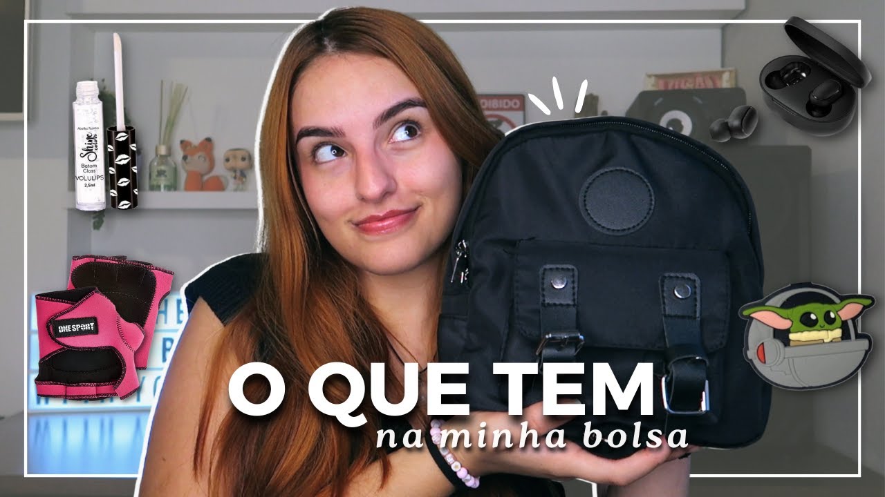 O QUE TEM NA MINHA BOLSA | versão academia & dia a dia