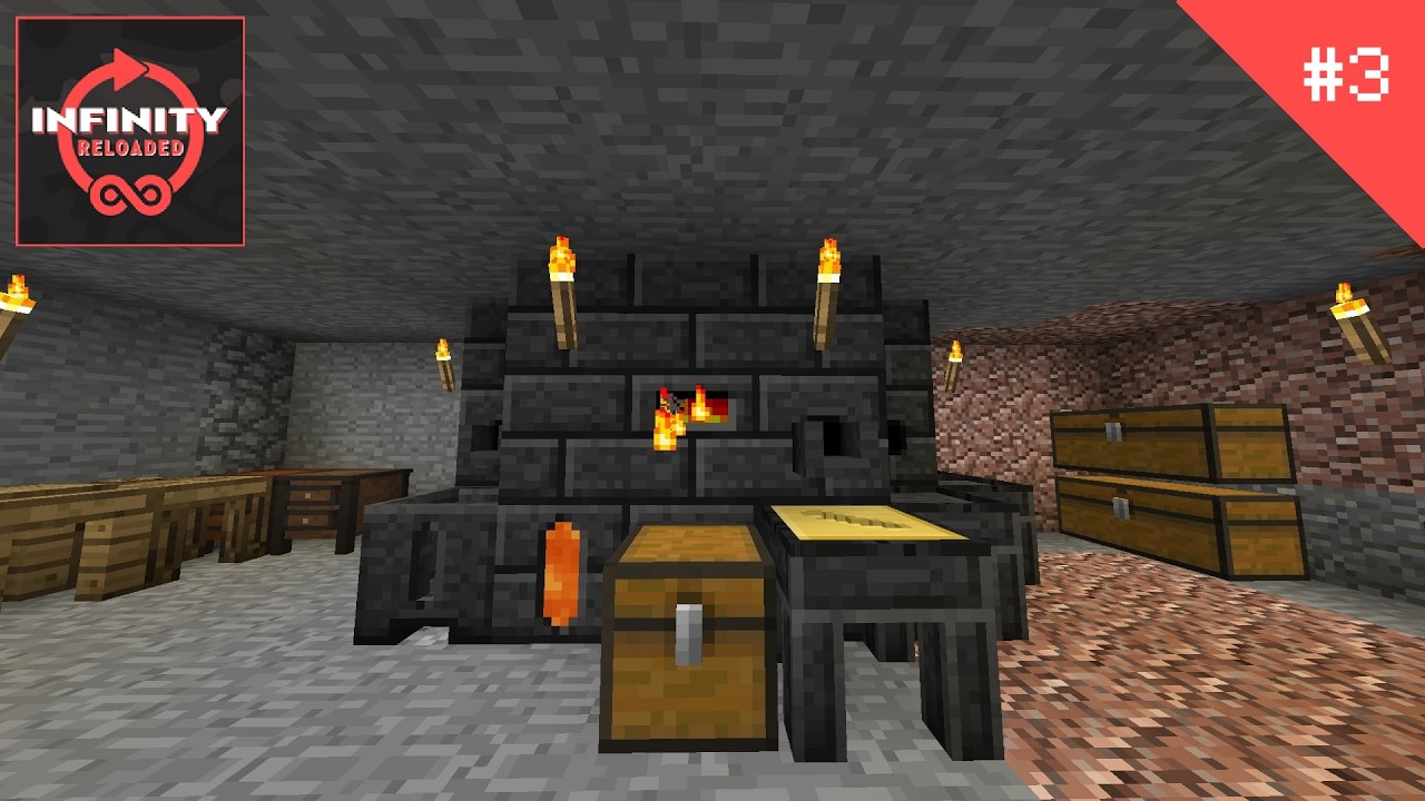 Setting up The Smeltery | Modded Minecraft - Infinity Evolved Reloaded #3
