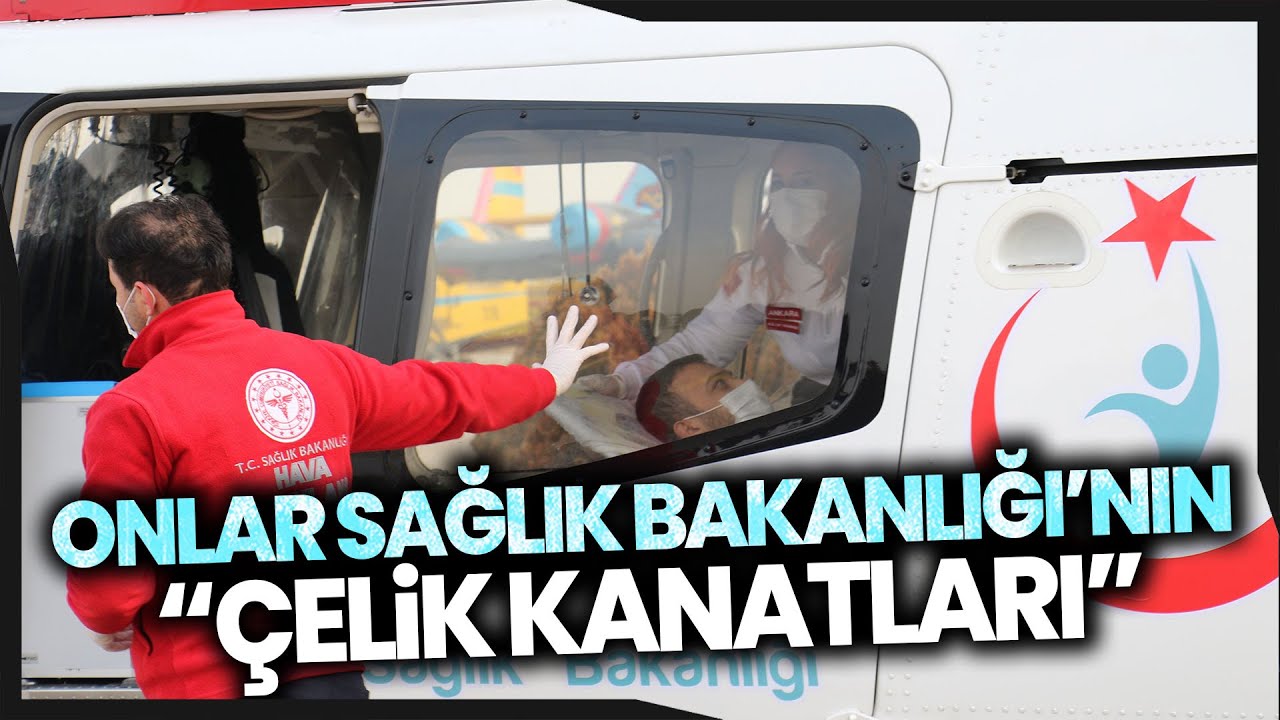 Ambulans Helikopterler 2020 Yılında 2 Bin 765 Hasta Taşıdı