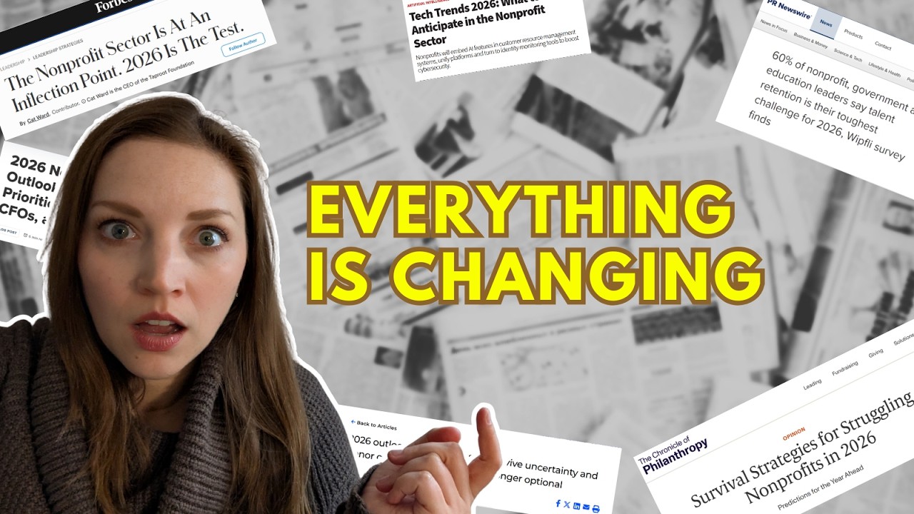 The Next 5 Years Will Change Nonprofits Forever: How To Survive AND Thrive