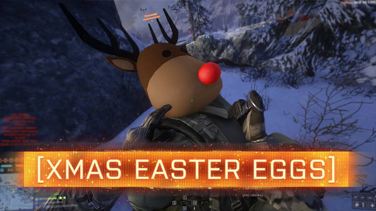 ► BF4 RUDOLPH SOLDIER! | Battlefield 4 Christmas Easter Eggs