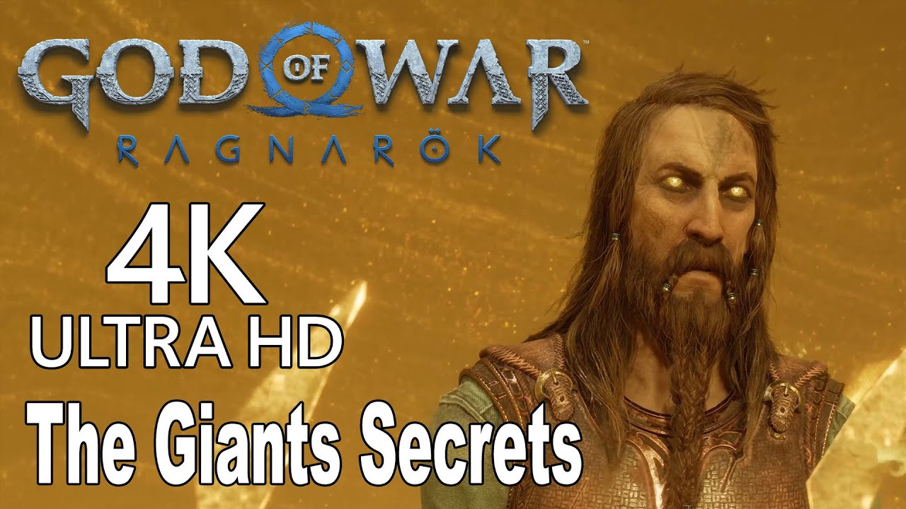 The Giants Secrets - God of War Ragnarok [4K]
