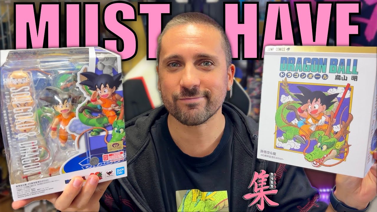 LA FIGURE ESCLUSIVA LUCCA COMICS 2025 DA AVERE - SH Figuarts Shenlong & Goku V Jump 40th Anniversary