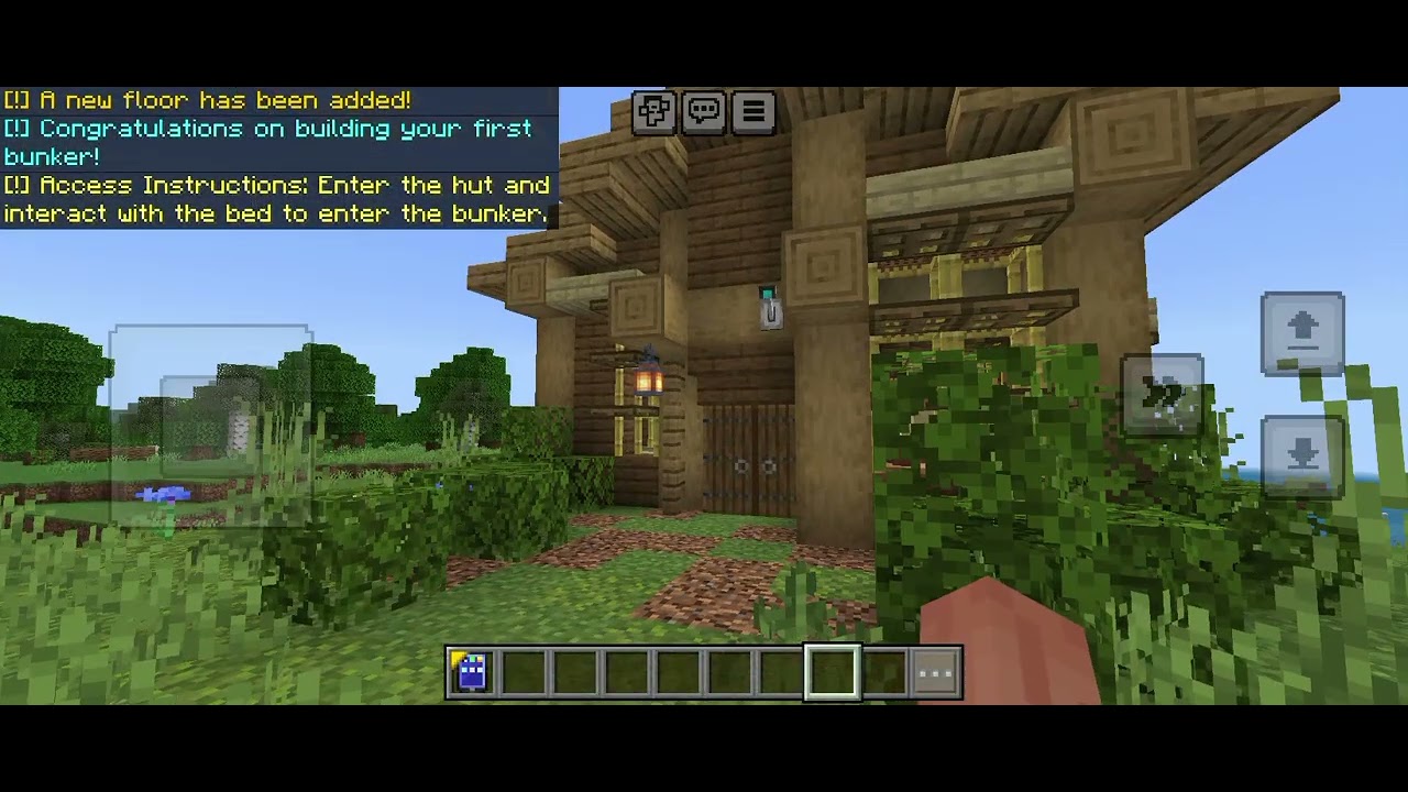 Playing Minecraft part 1