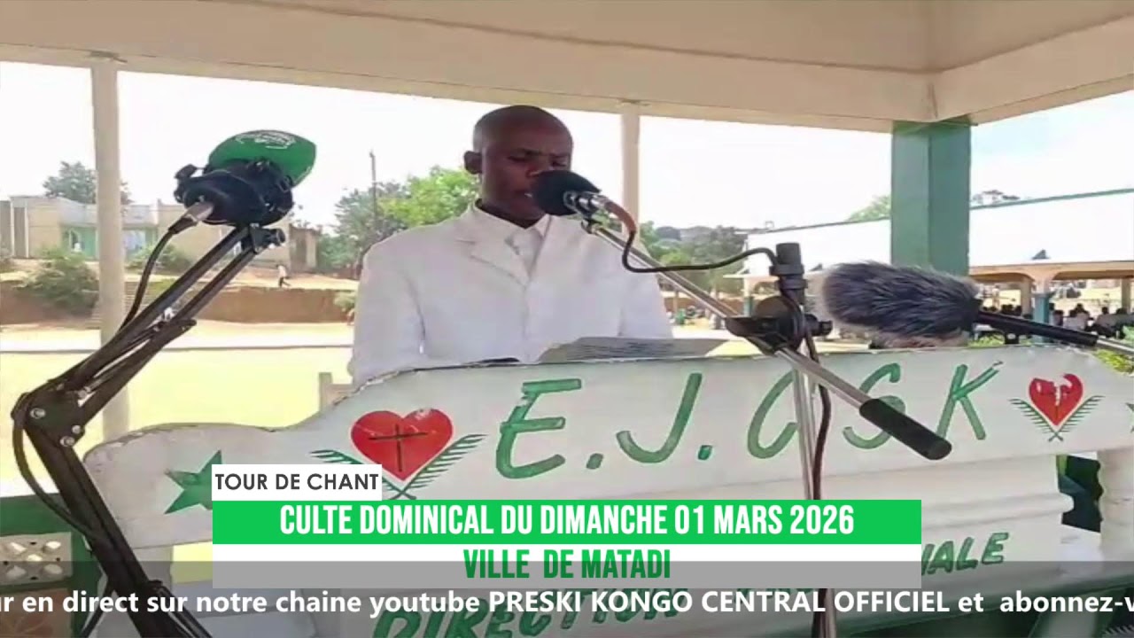 Diffusion en direct de PRESKI KONGO CENTRAL OFFICIEL