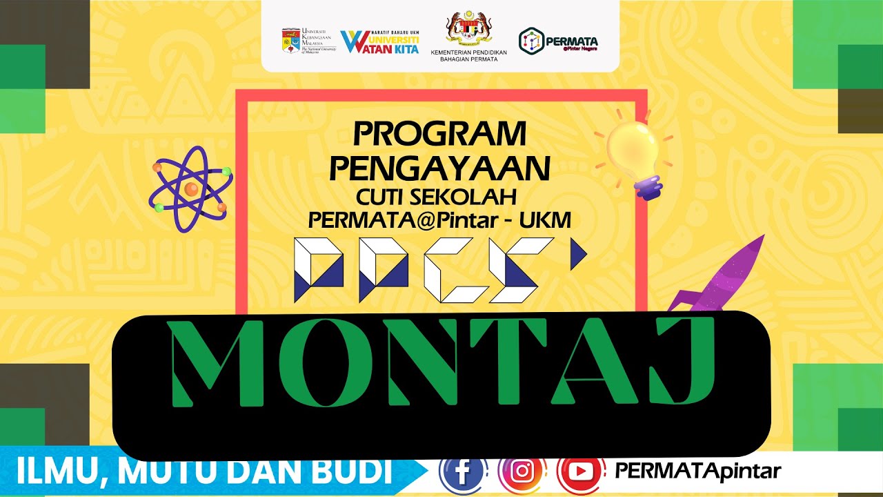 Montaj Majlis Perasmian Penutupan Program Perkhemahan Cuti Sekolah 2024 (PPCS 2024)
