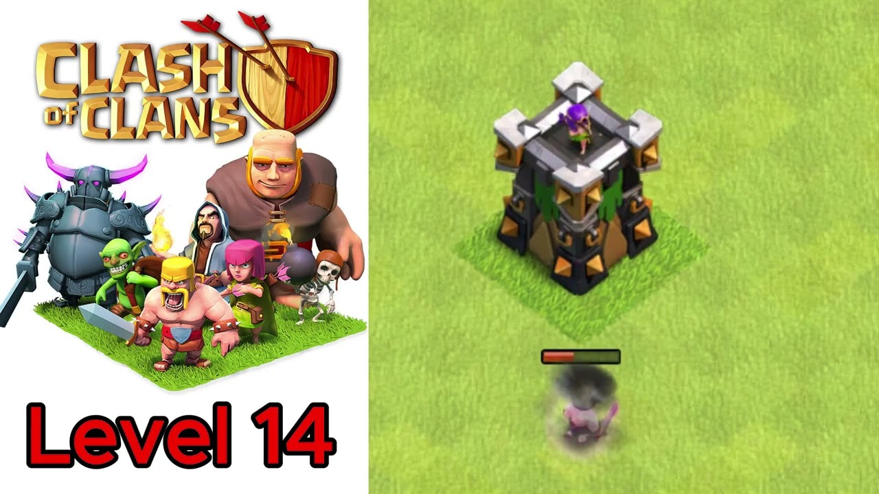 Clash of Clans: Archer Tower Upgrade Level 1 to Max