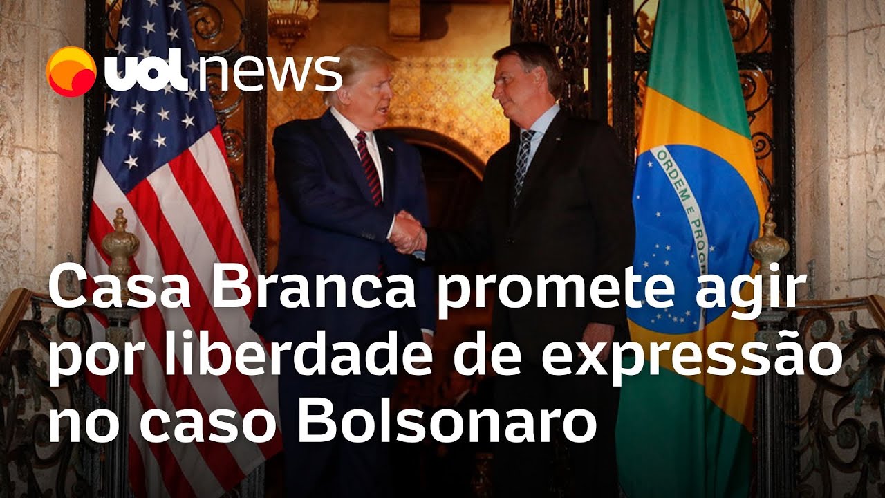 EUA dizem que usarão poderio econômico e militar por liberdade de expressão no caso Bolsonaro