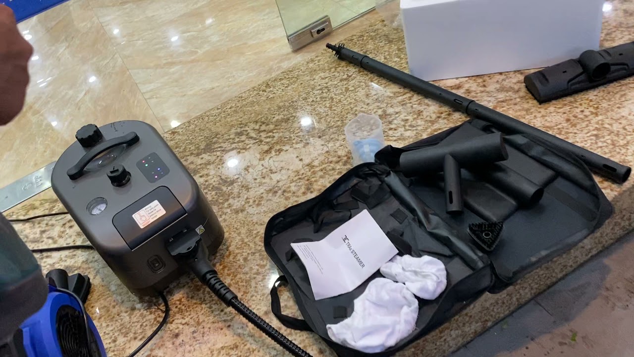 Test máy vệ sinh hơi nước dùng để rửa lốc máy - Hotline 0907274444