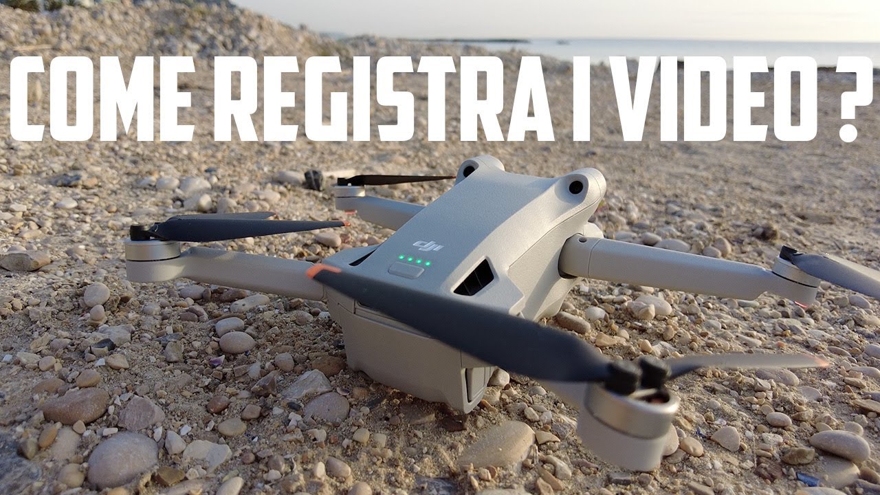 DJI MINI 3 PRO | Come registra i video ? + NUOVO progetto 😎