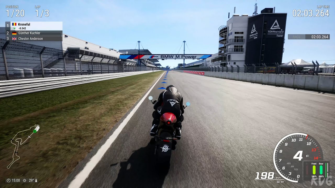 RIDE 4 - Nurburgring (GP Circuit) - Gameplay (PS5 UHD) [4K60FPS]