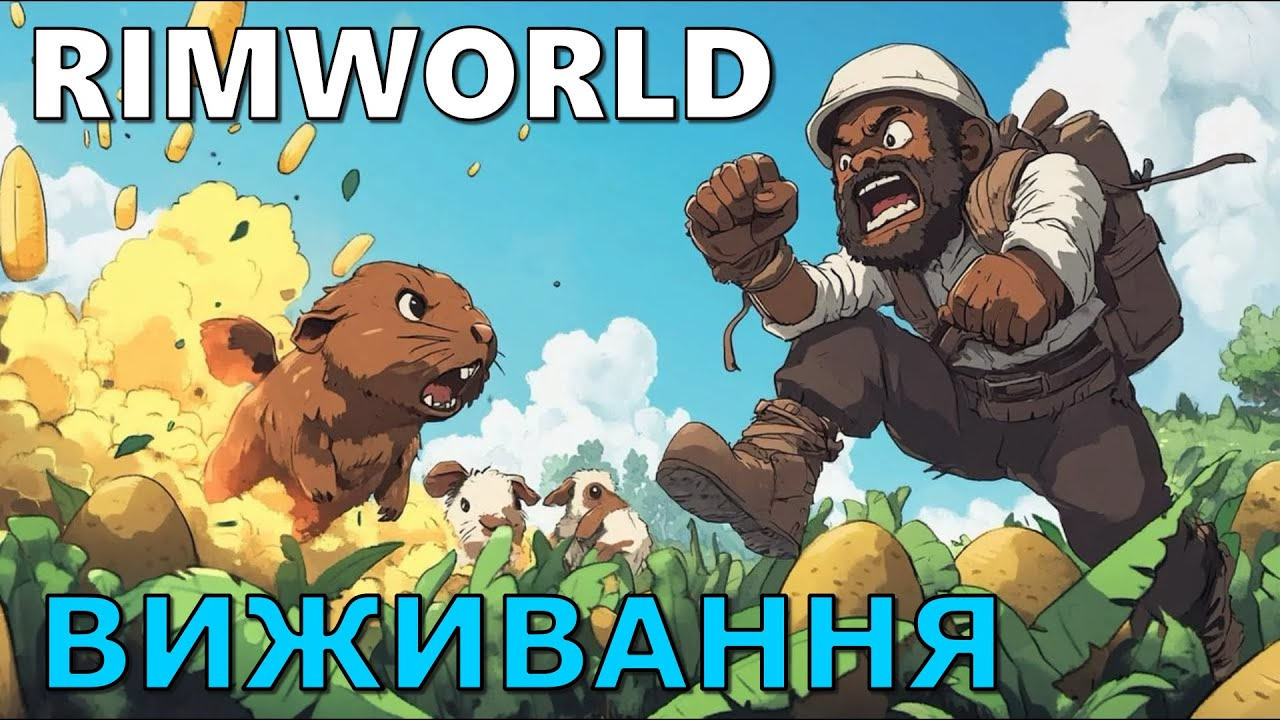 💙💛 RimWorld #30 ОЗброюємось, як думаєте чи дійду до РОЗБІЙНИКІВ ? 5:00 Ранковий РАДІО стрім