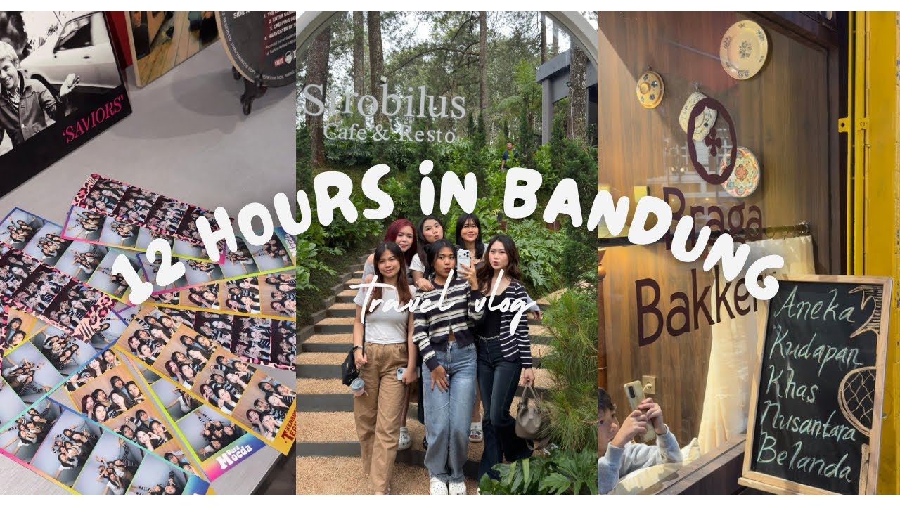 A Day in Bandung || Travel Vlog