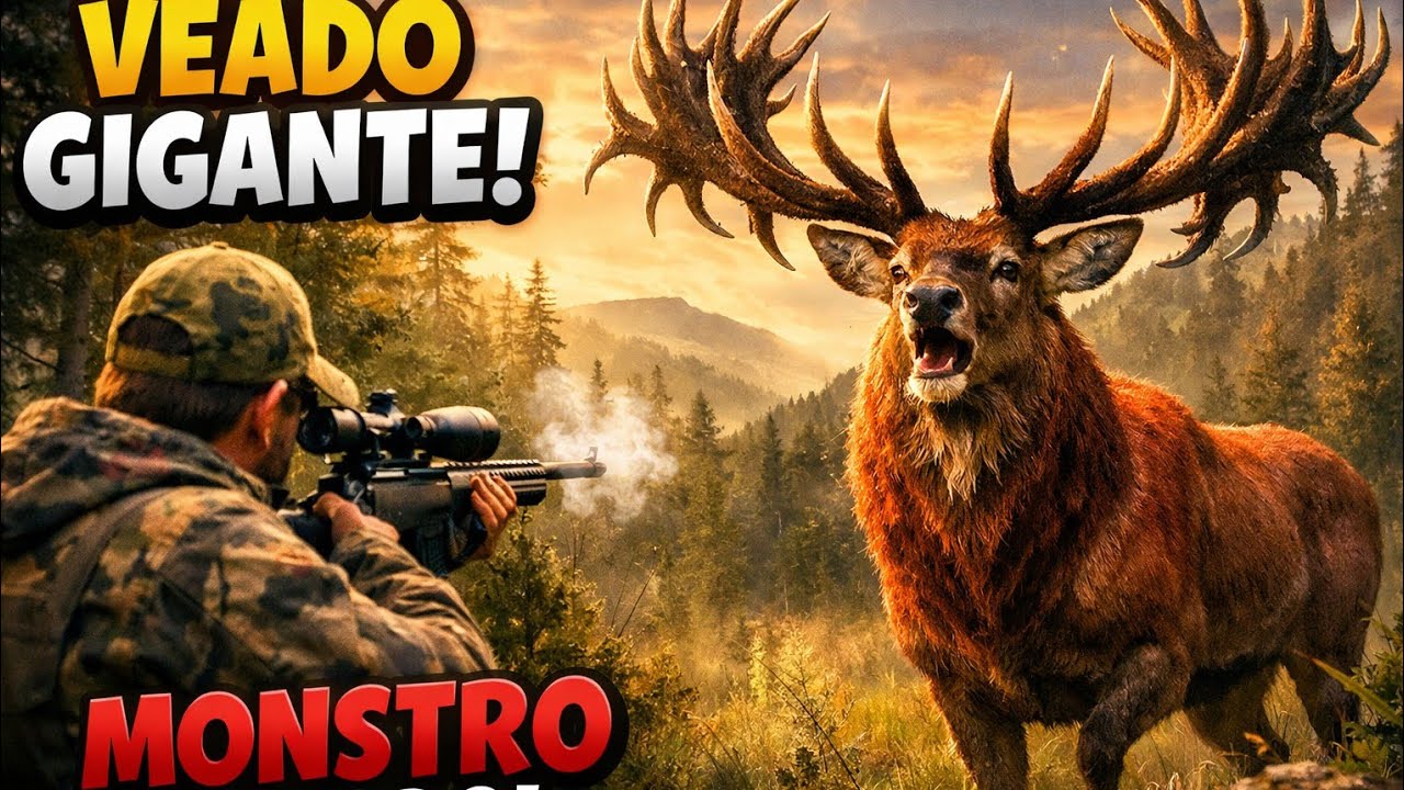 The hunter cal of the wild, diante apareceu