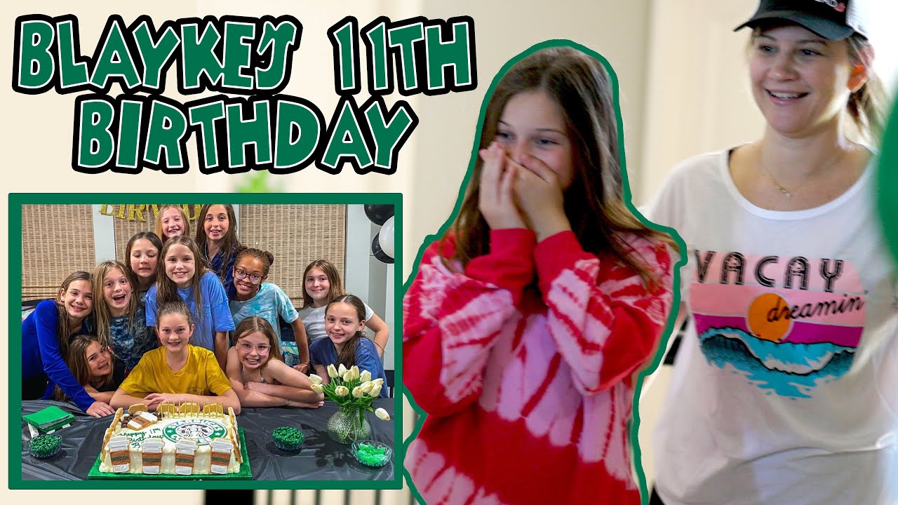 Coffee All Night for Blayke's 11th Birthday Party!