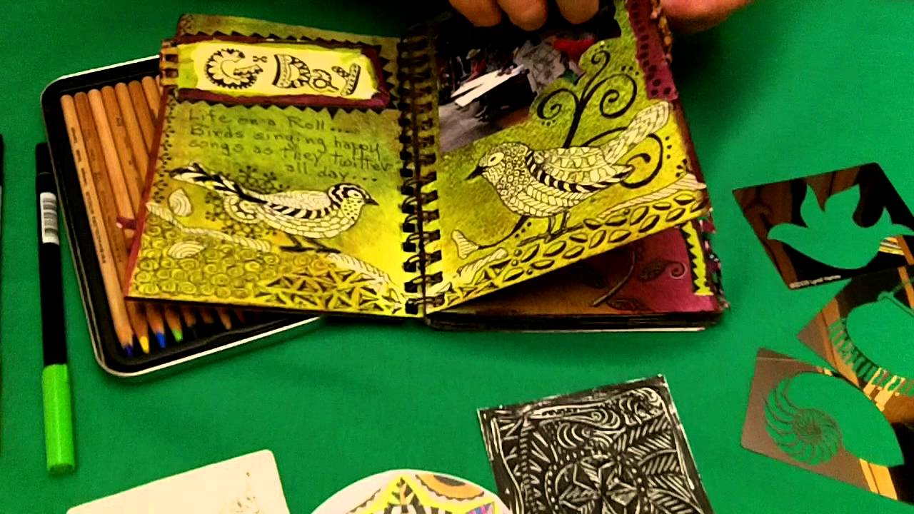 Zentangle  with Suzanne McNeill at Art and Soul