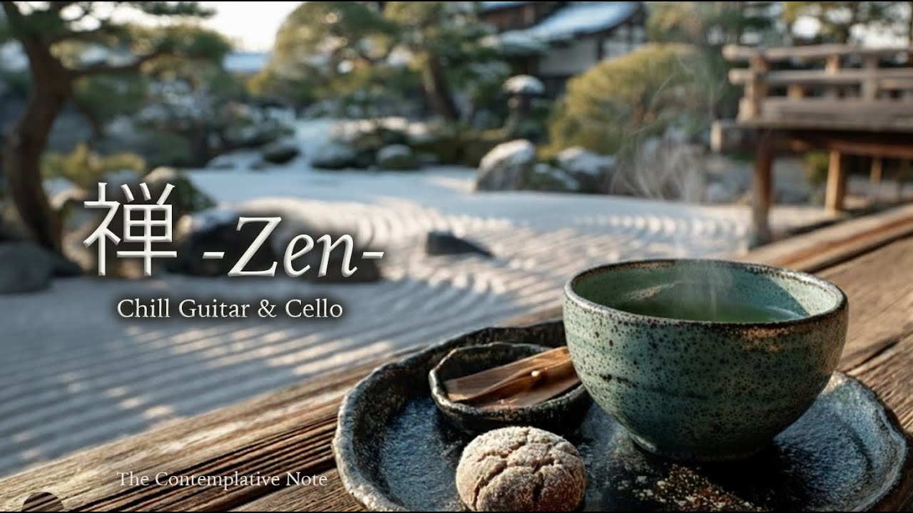 Quiet Zen for Your Heart 🍵 Chill Guitar & Cello for Gentle Peace