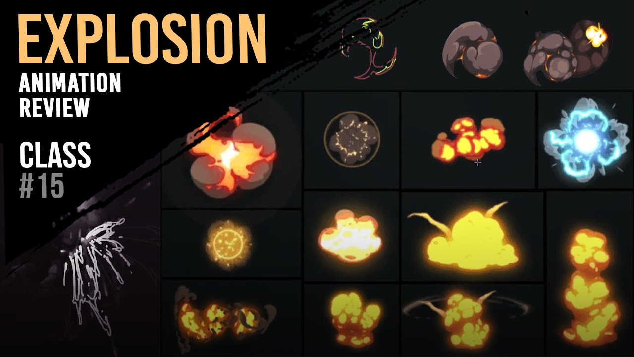 Explosion animation review [