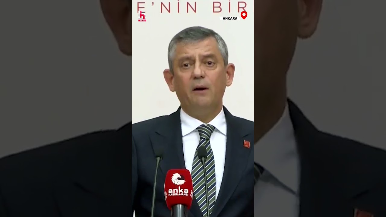 CHP Lideri &Ouml;zg&uuml;r &Ouml;zel'den Erdoğan'a tarihe ge&ccedil;ecek meydan okuma! #shorts