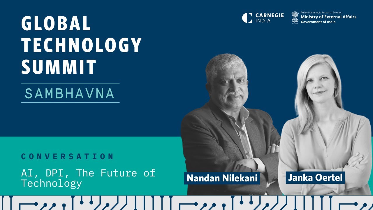 AI, DPI, and the Future of Technology | Nandan Nilekani in Conversation with Janka Oertel | GTS 2025