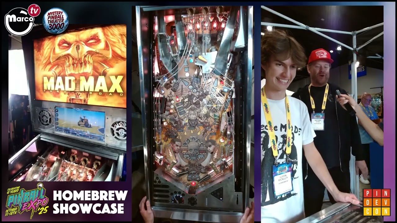 Homebrew Showcase: Mad Max Fury Road Pinball by Justin McNulty